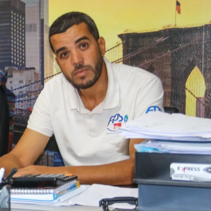 Portrait of Mohamad Domokrati, Project Engineer at FPS Maroc